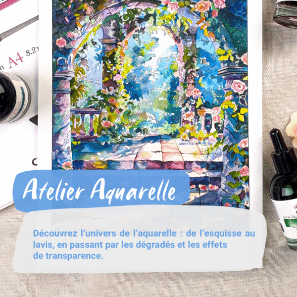Le Grand Cercle Aquarelle – Image 2